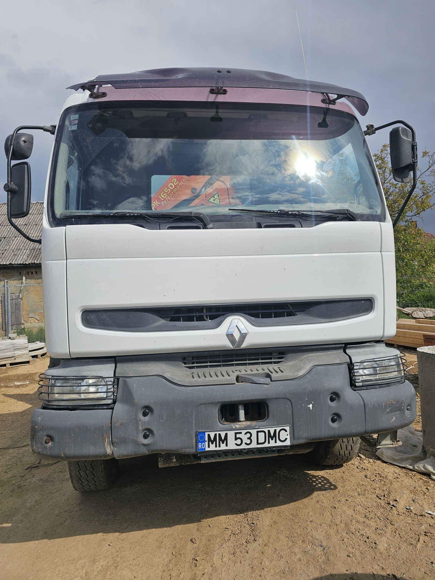 Renault 19t macara Palfinger Pk16502 17m