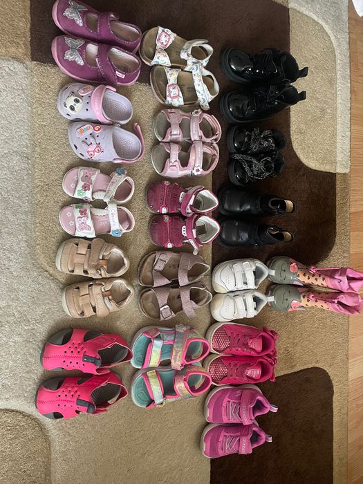 Încălțăminte de sezon fetițe nr 20-21