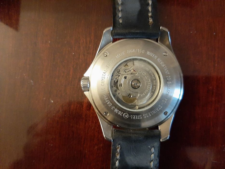 Hamilton khaki  pilot day date auto