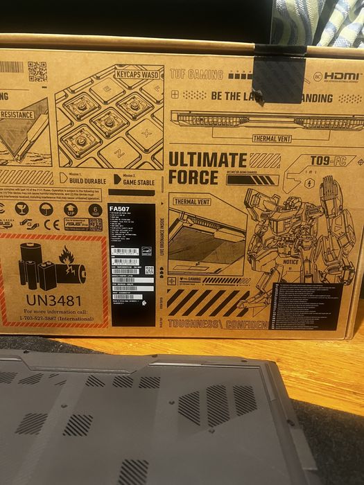 Asus TUF A15 FA507 | RTX 4060 | AMD Ryzen 5 7535HS