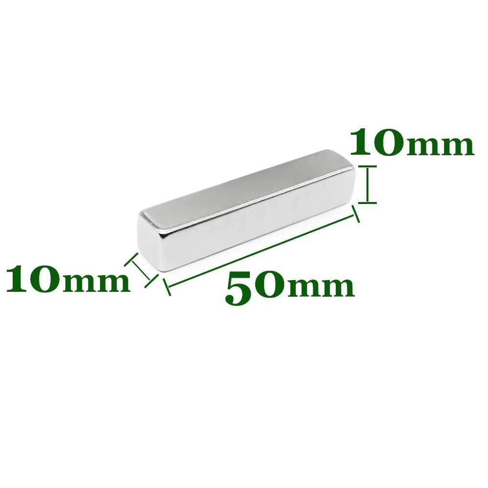 50x10x10mm неодимов МАГНИТ N52, magnit, neodimov, магнити, magnet