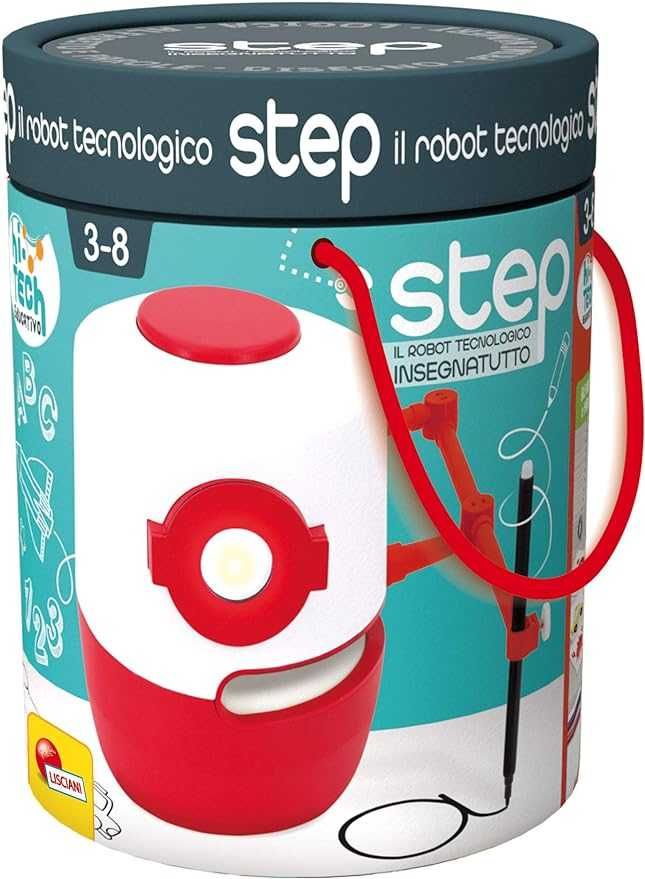 Robot educational Step, Lisciani, +3 ani, Multicolor