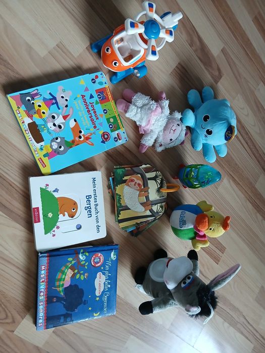 Лот книжки и образователни играчки