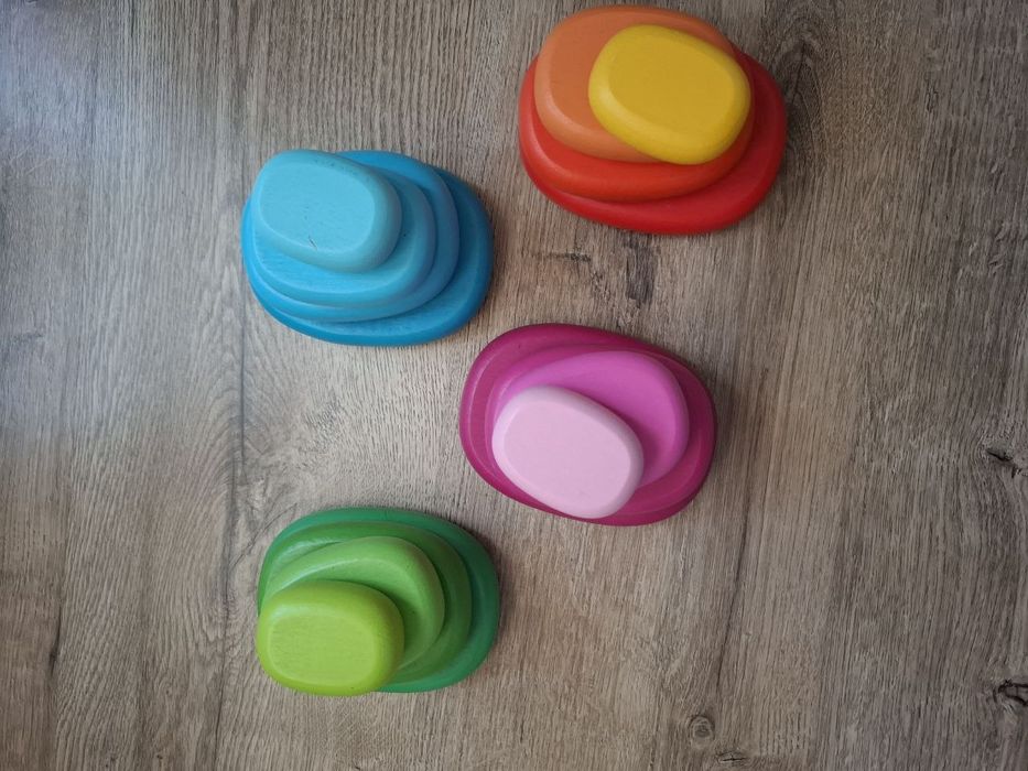 Set jucării lemn Lidl - plăcuțe