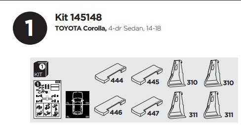 Напречни греди Thule Wingbar Edge 9584 (9581+9582), основи 7105 и 5148