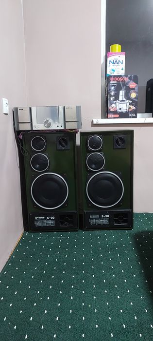 Продаётся колонки S90 +усилитель BBK