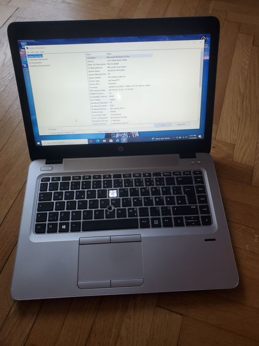 Laptop HP Elite book 840 G4 cu 8 GB RAM SI 120 SSD