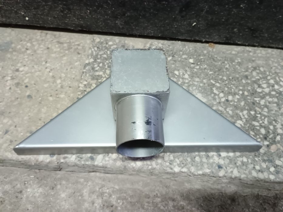 Ъглов подов сифон Inox Style с вградена плочка 20/20