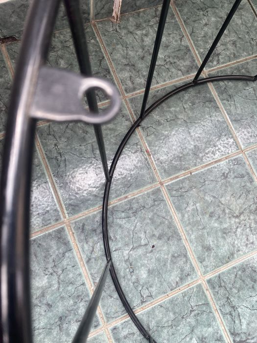 Masa semiluna fara sticla