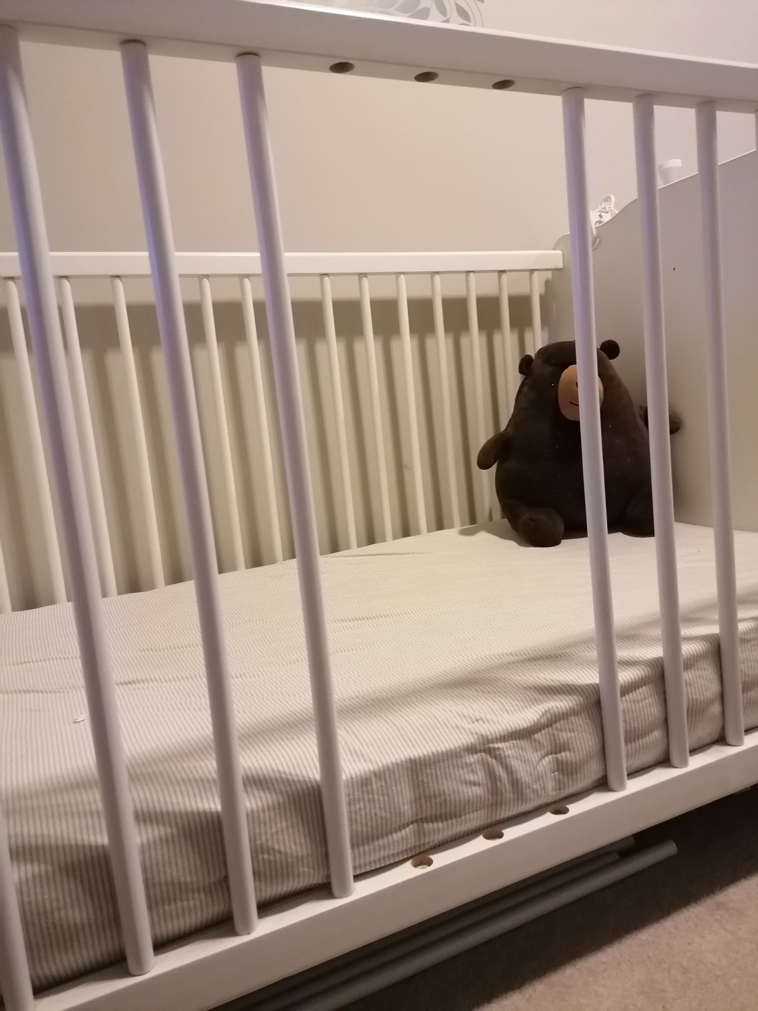 Дървено креватче Ikea от 0м, 70/140 см