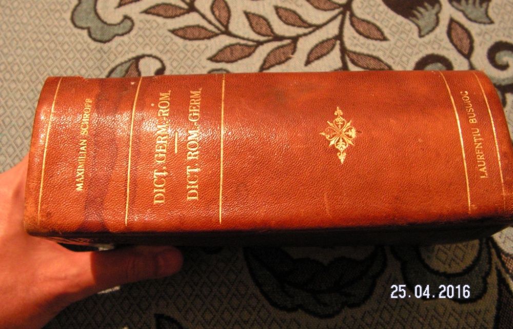 Dictionar German Roman German 1916