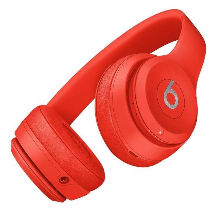 Casti On Ear Beats Solo3, Wireless, Bluetooth, Microfon, 40 ore, Red