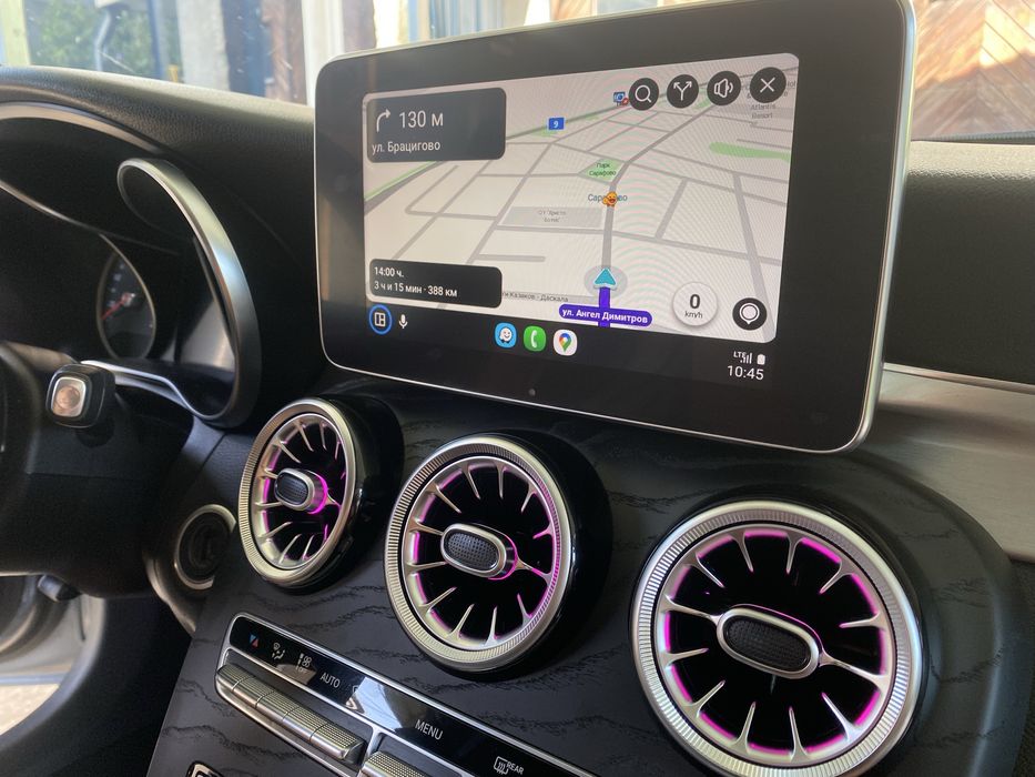Apple CarPlay/AndroidAuto за Mercedes-Benz NTG 5.0 W205 X253 W222