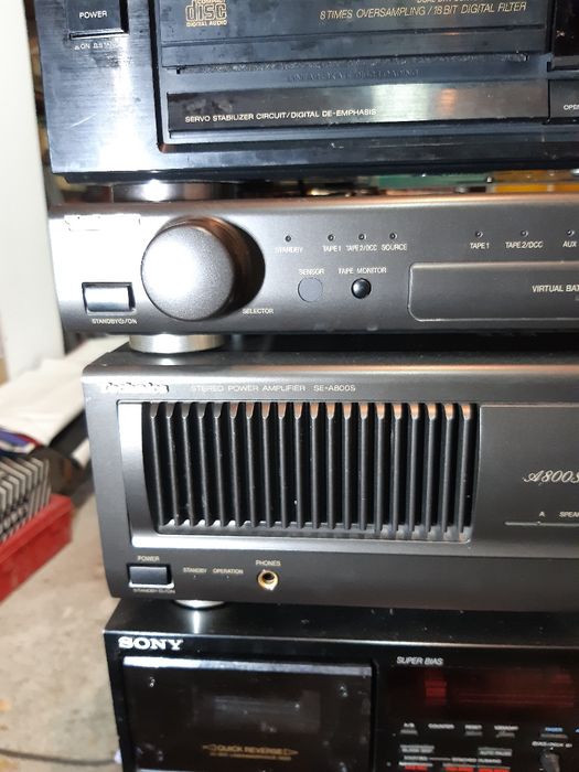 Technics SEA 800 S și preamplificator suc 800 u