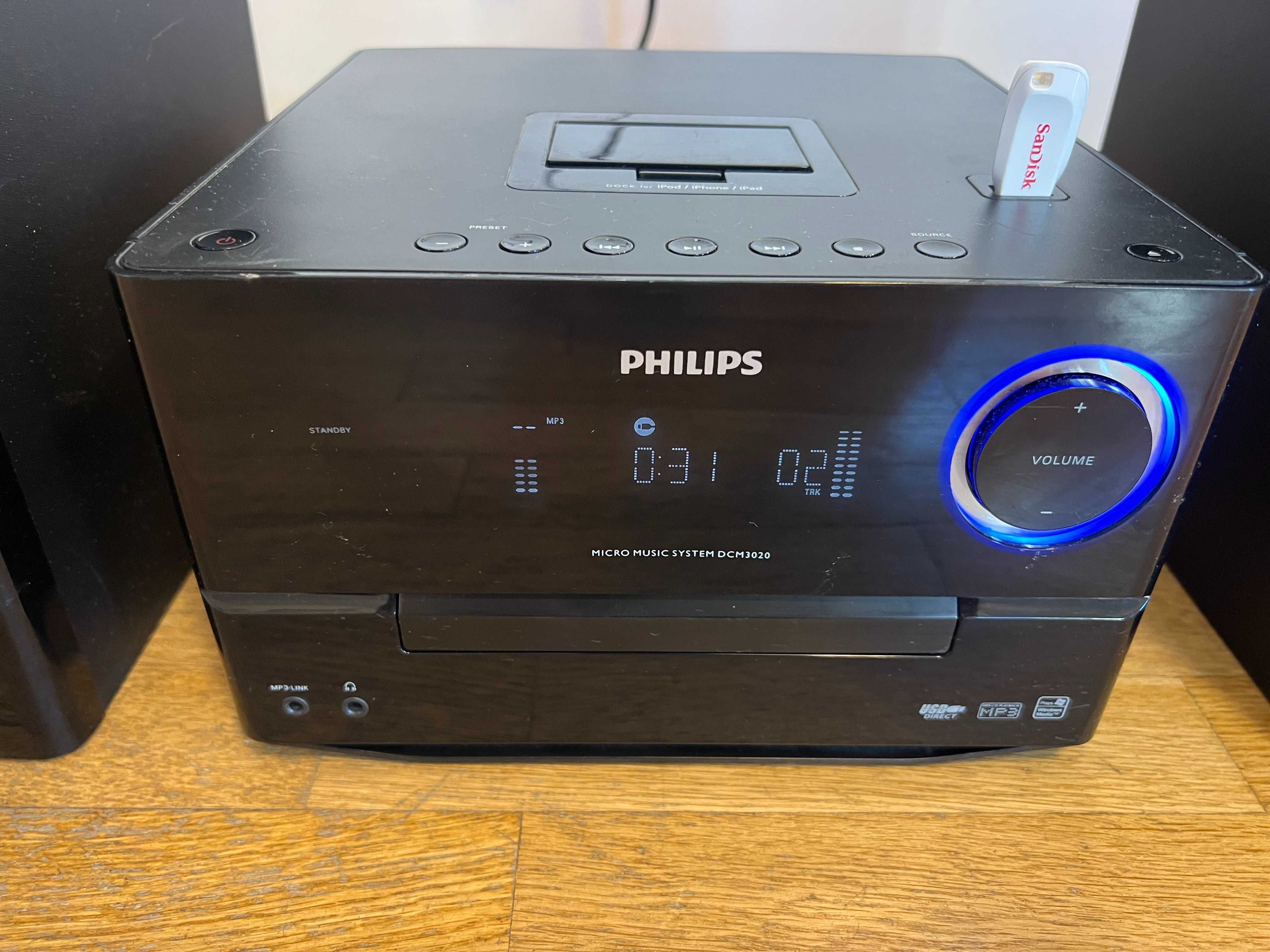 Hi Fi микро система PHILIPS DCM 3020 с USB порт