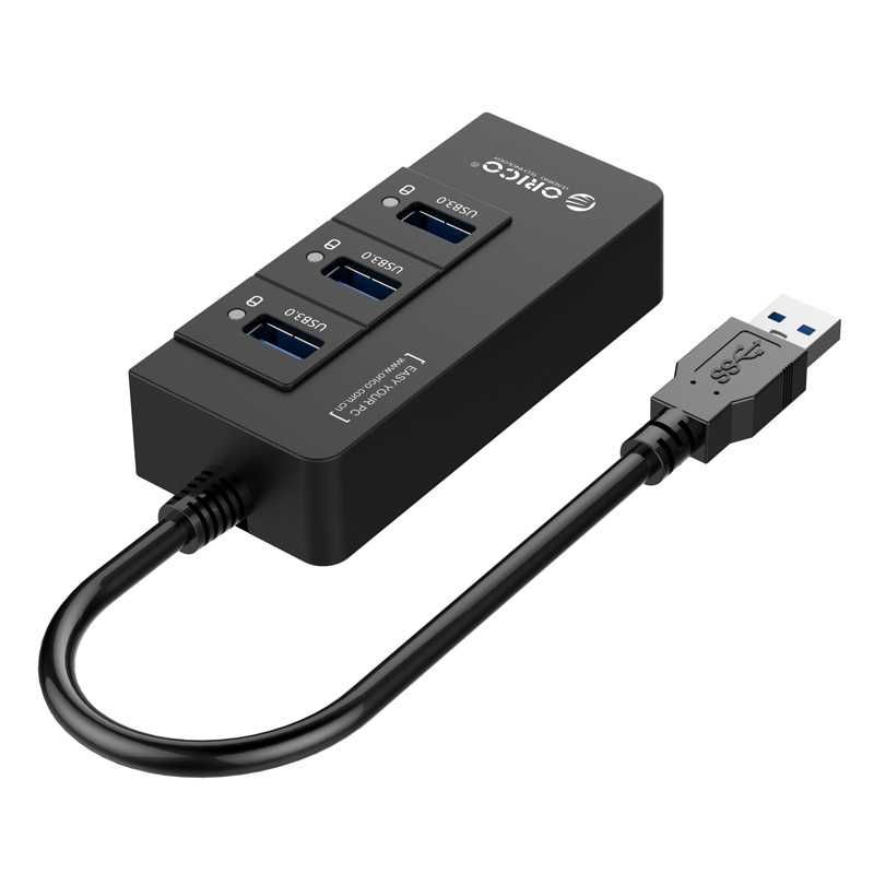USB HUB - 3*USB 3.0 + LAN Gigabit Ethernet адаптер