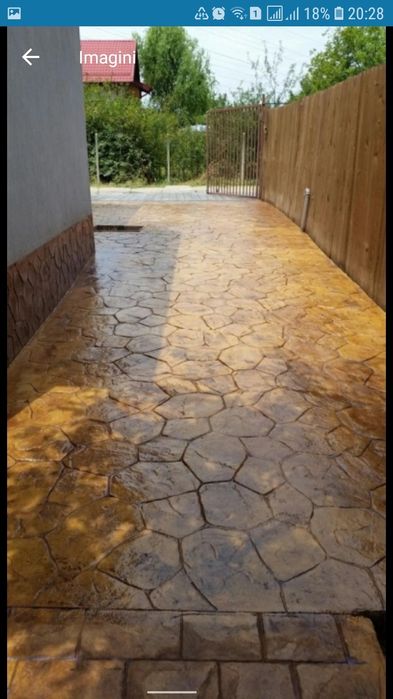 Oferte pentru modele de beton amprentat si elicopterizat