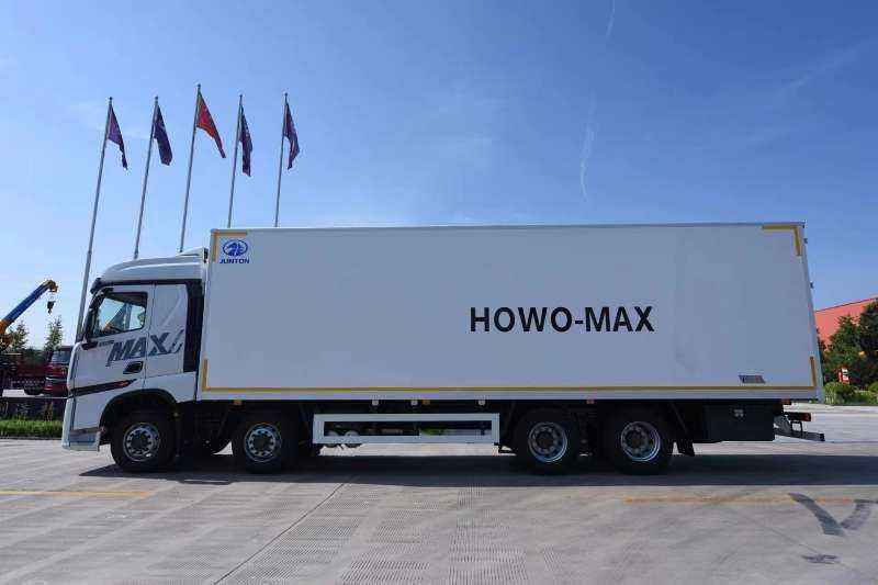 Автофургон Howo-Max 480 8x4 дизель (9,6 м, подушкали)