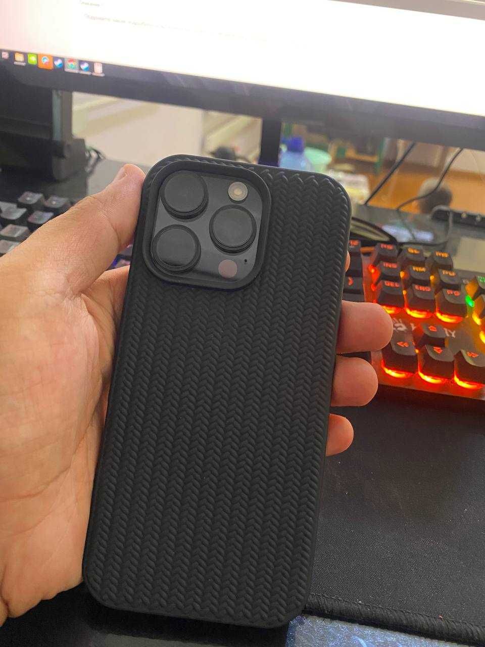 Srochna iphone 16 pro sotiladi qora 128gb