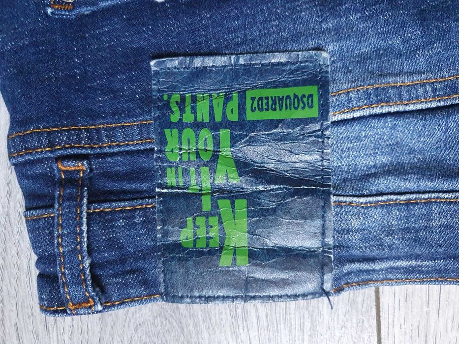 Blugi DSQUARED2 (Made in Italy) - Marime 48 (Talie 85 cm)