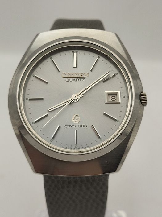 CITIZEN CRYSTRON Quartz Ceas 38mm Stainless Steel Defect