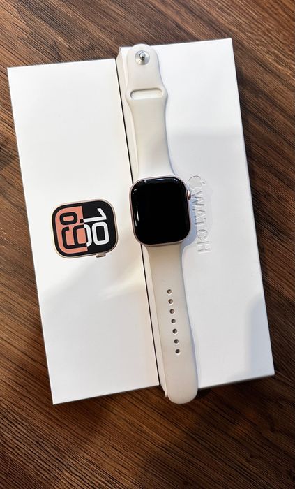 Apple watch 10 46 mm rose gold в гаранция