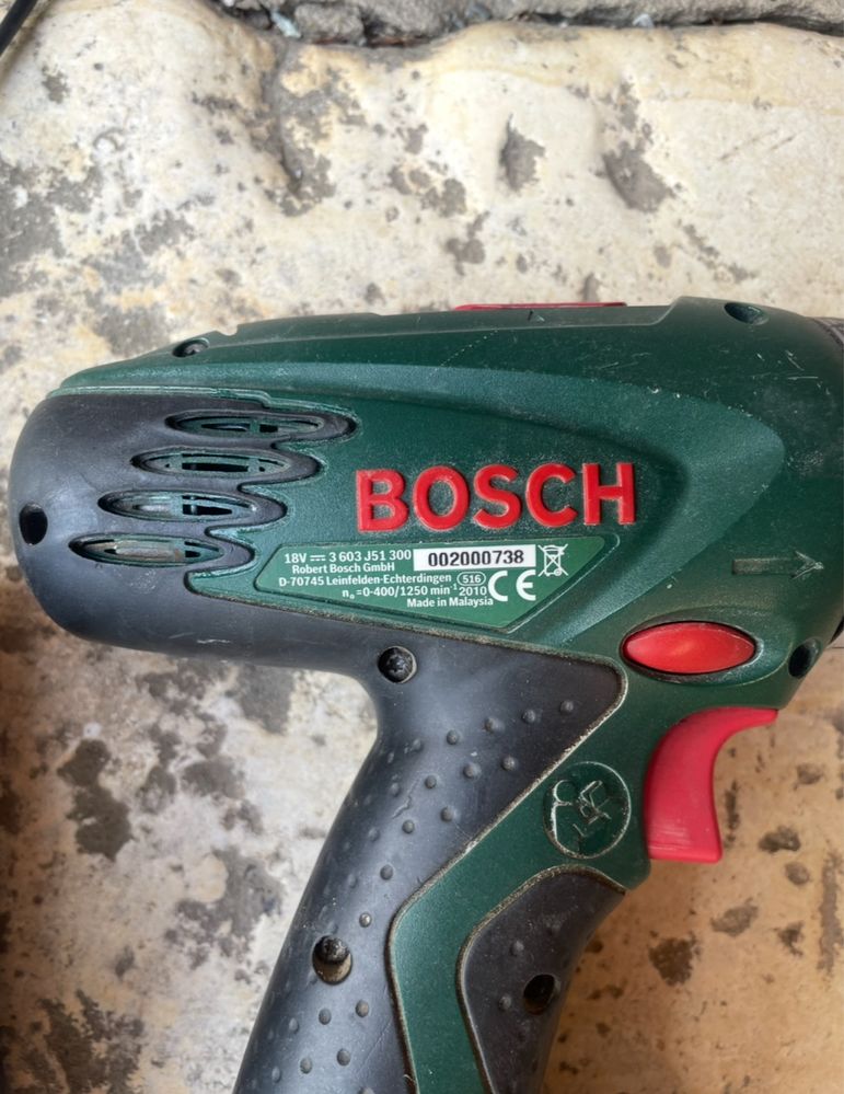 Bosch акумулаторен винтоверт