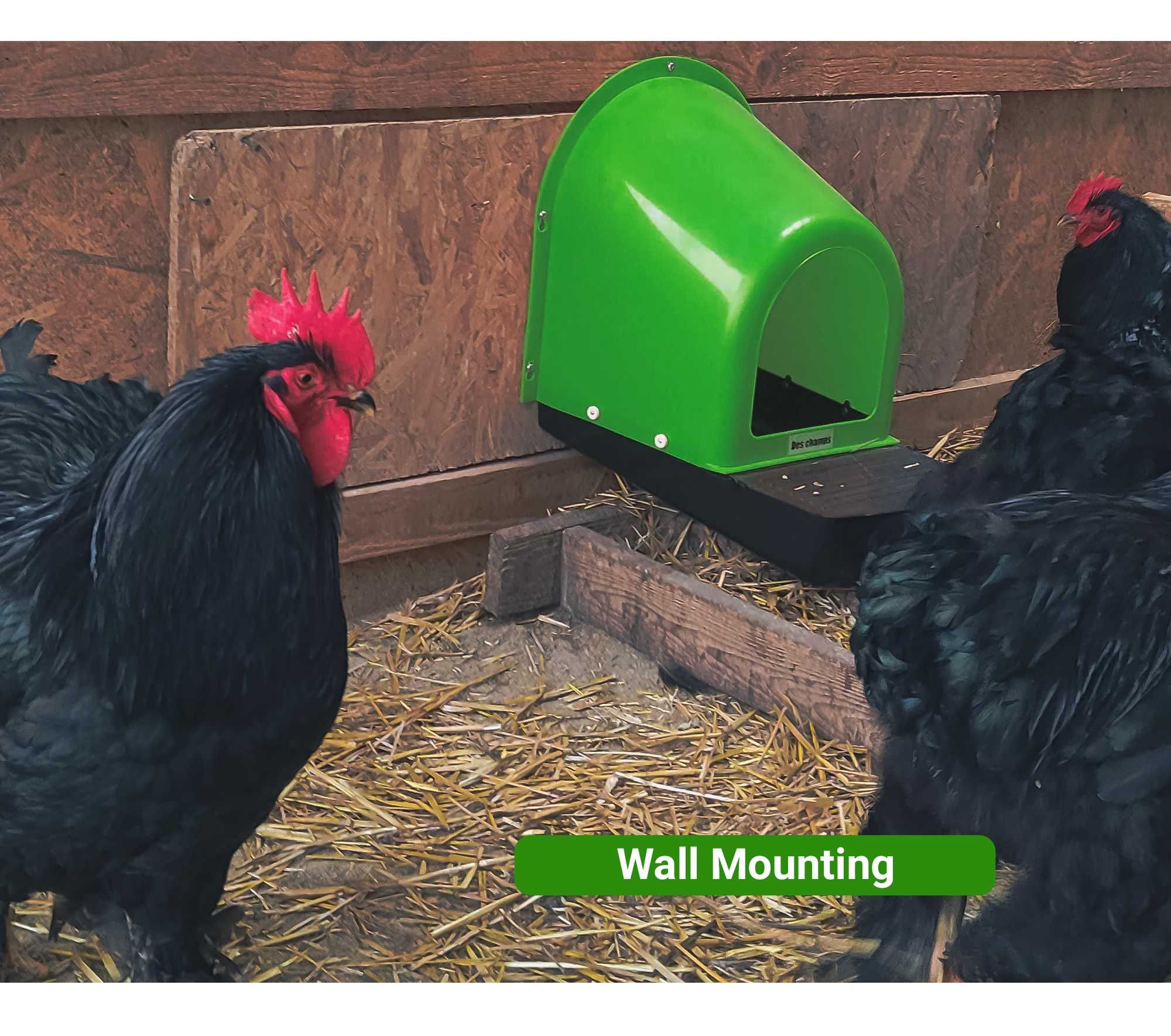 Гнездо за кокошки носачки, полог с колектор  V2  Безплатна доставка