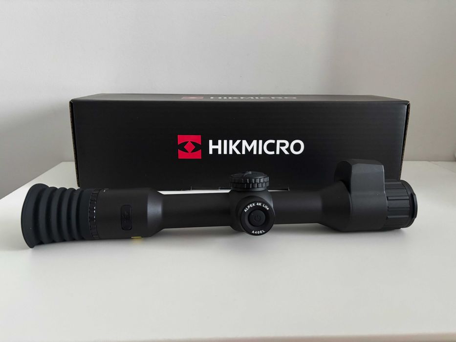 Lunetă Viziune Nocturna Hikmicro Alpex 4K Lite A40EL (Telemetru Laser)