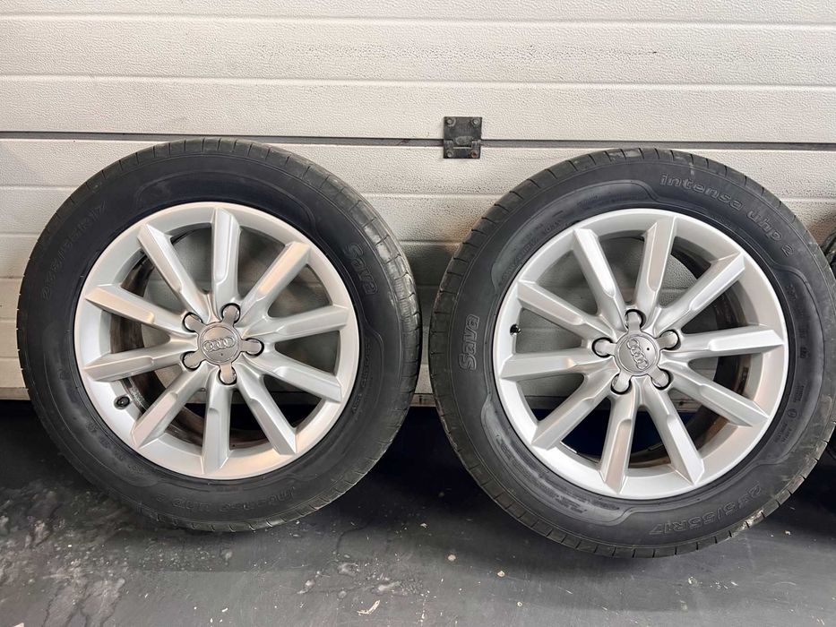 Set Jante Aliaj cu Anvelope Audi Q3 Originale 5x112 R17 8U0601025S