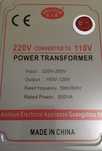 Акция!Доставка!Трансформатор с 220 v на 110 v ,  500 w ( va )для амери