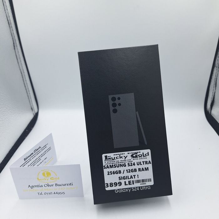Samsung s24 ultra 256 GB/ 12 GB RAM sigilat factura garanție #48006