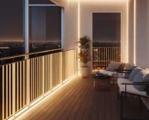 LED Лента светеща с мека жълта светлина 6МЕТРА