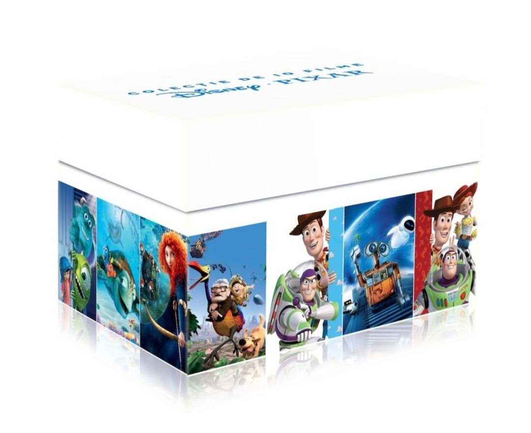 Desene animate Disney Pixar Collection 15 DVD (Originale si Sigilate)
