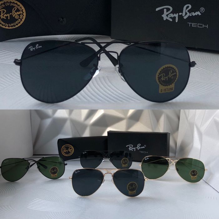 мъжки слънчеви очила авиатор минерално стъкло