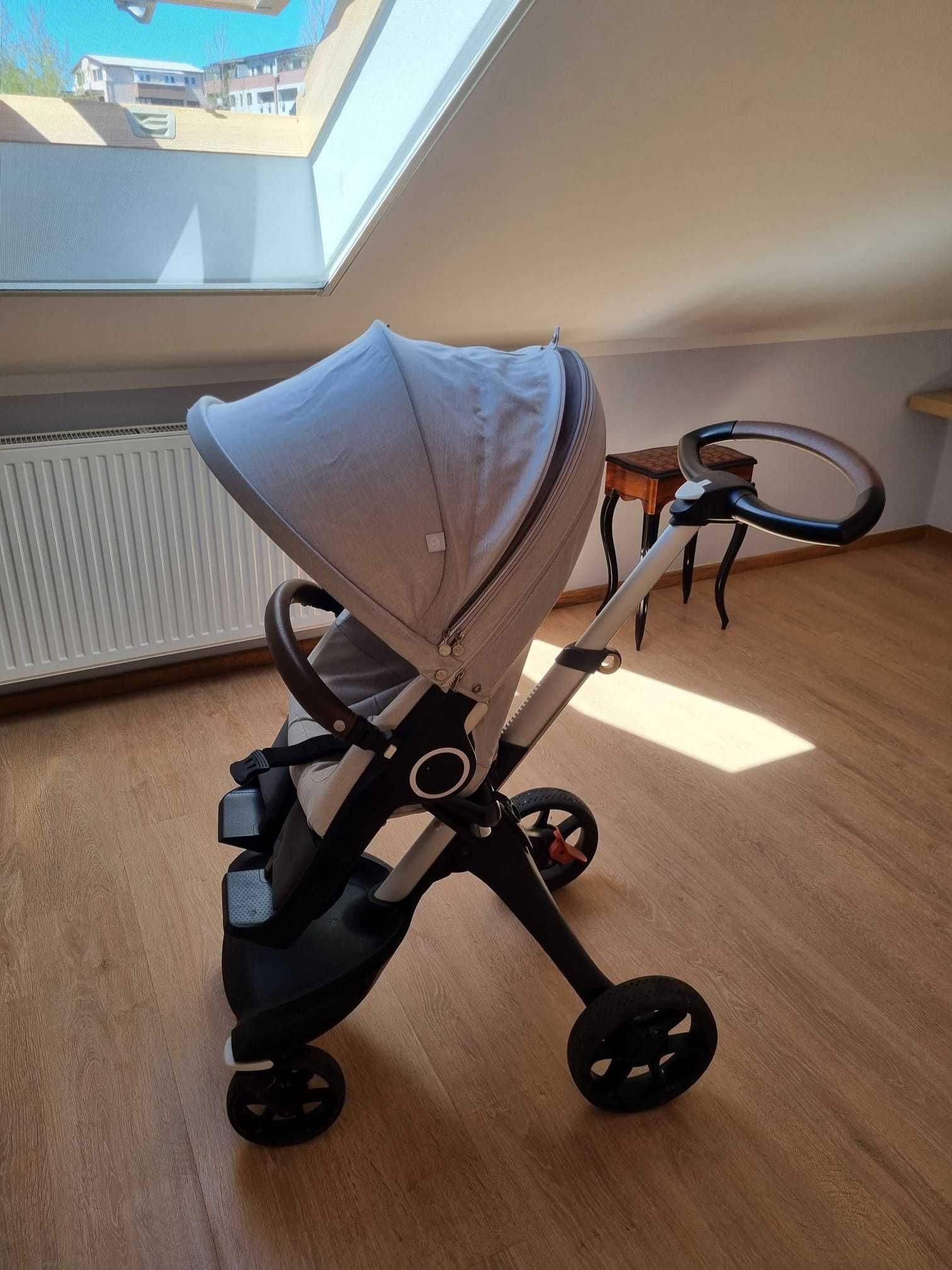 Set complet Stokke | Scoica+Landou+carucior |