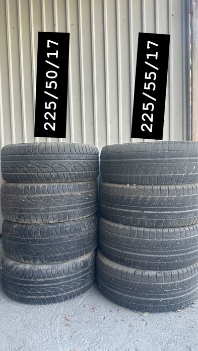 Шина 225/50/17 и 225/55/17 норм