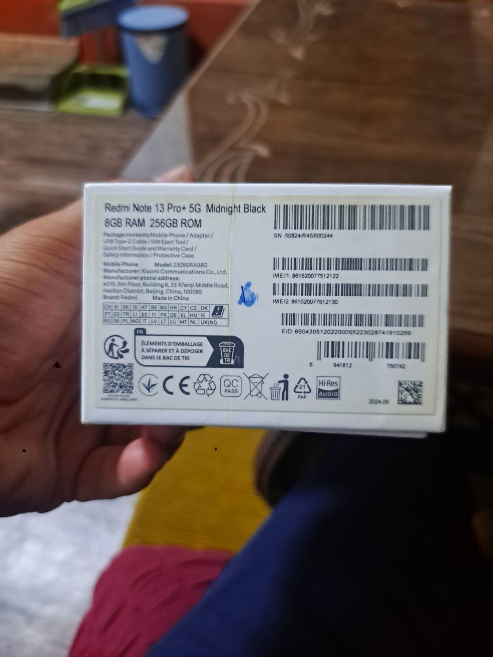 Redmi not 13 pro+ 5 g