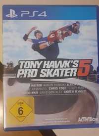 Игра за PS4 Tony Hawk's pro skater 5