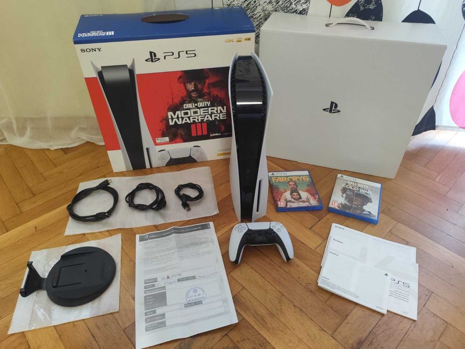 Playstation 5 Disc Edition КАТО НОВ !!!