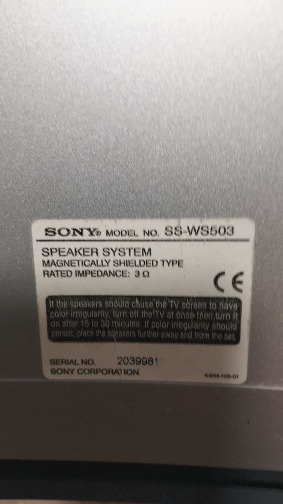 Vând 2 subwoofere pasive sony
