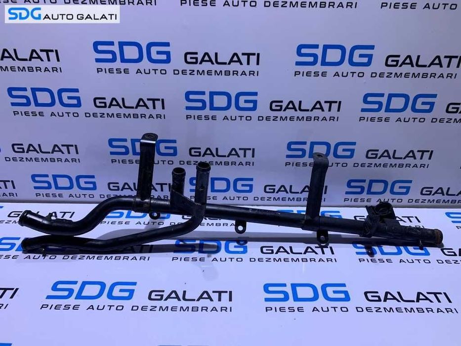 Teava / Conducta Apa Lichid Racire Motor Antigel VW Touareg 2.5TDI BAC BLK BPD BPE 2003 - 2010 Cod 7L6121065C [D0485]