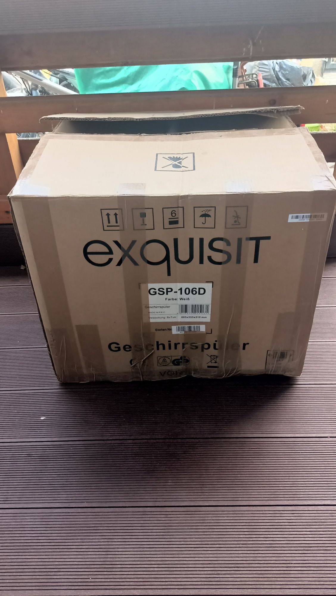 Masina de spalat vase Exquisit compacta 6 seturi