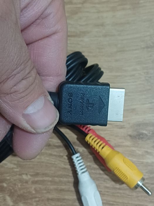 Cablu Audio Video AV (RCA) pentru Sony Playstation PS PS2 PS3, lungime