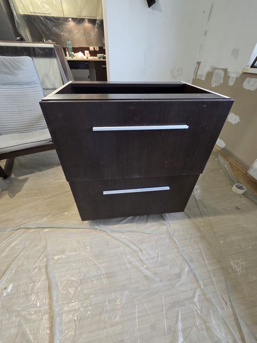 Vand dulap bucatarie cu 2 sertare adanci