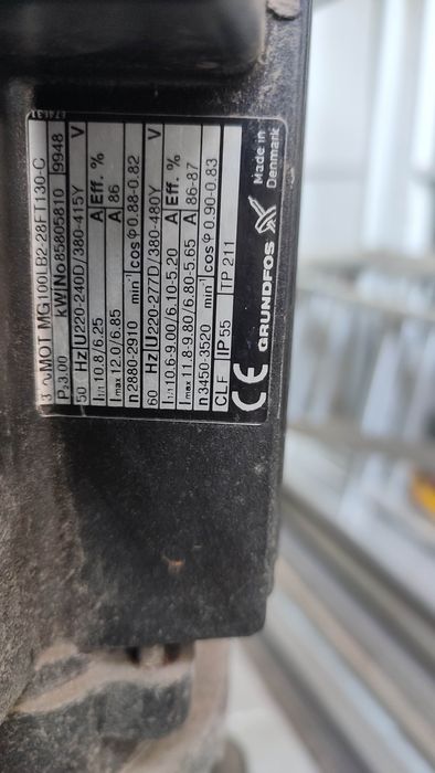 Pompa apa Grundfos , motor 3 kw
