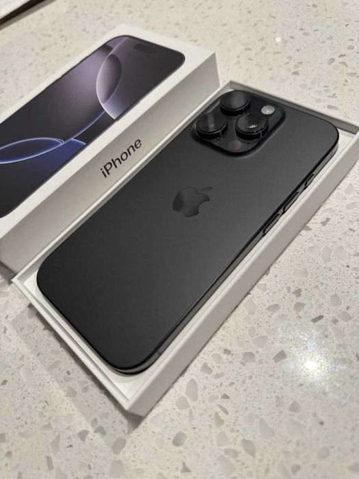 Iphone 16 pro max 256Gb Black Titanium