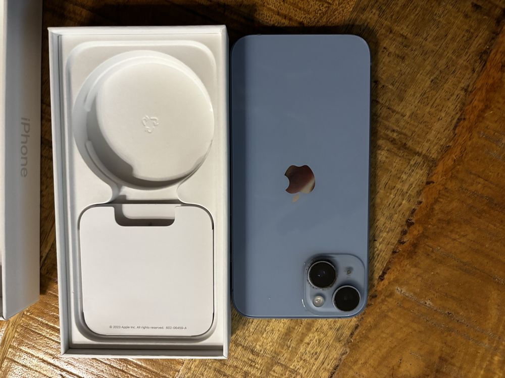 IPHONE 14 blue на 12 месеца с гаранция от Apple