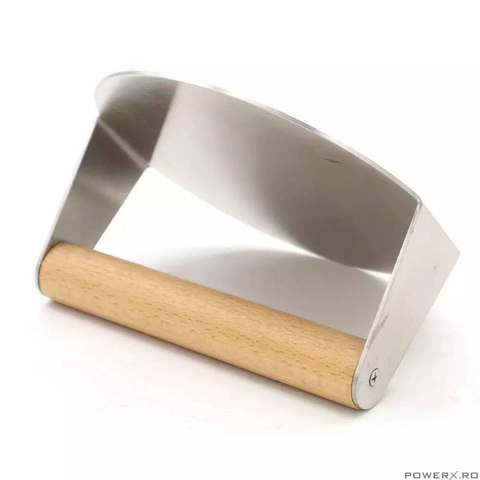 Presa din inox pentru carne de hamburger, diametru 14cm King Hoff