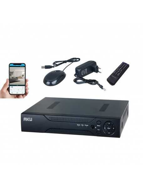 Sistem supraveghere(4 camere, HDD 1TB, DVR, mouse, cablu coaxial)- NOU